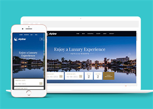 酒店網(wǎng)站建設(shè)案例8