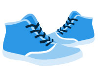 74號(hào)藍(lán)色背景外貿(mào)時(shí)尚鞋子購(gòu)物商城建設(shè)案例，可根據(jù)實(shí)際定制